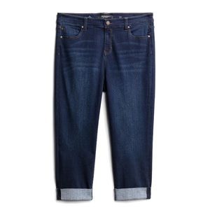 Liverpool Belinda Crop Skinny Jean 16W Indigo